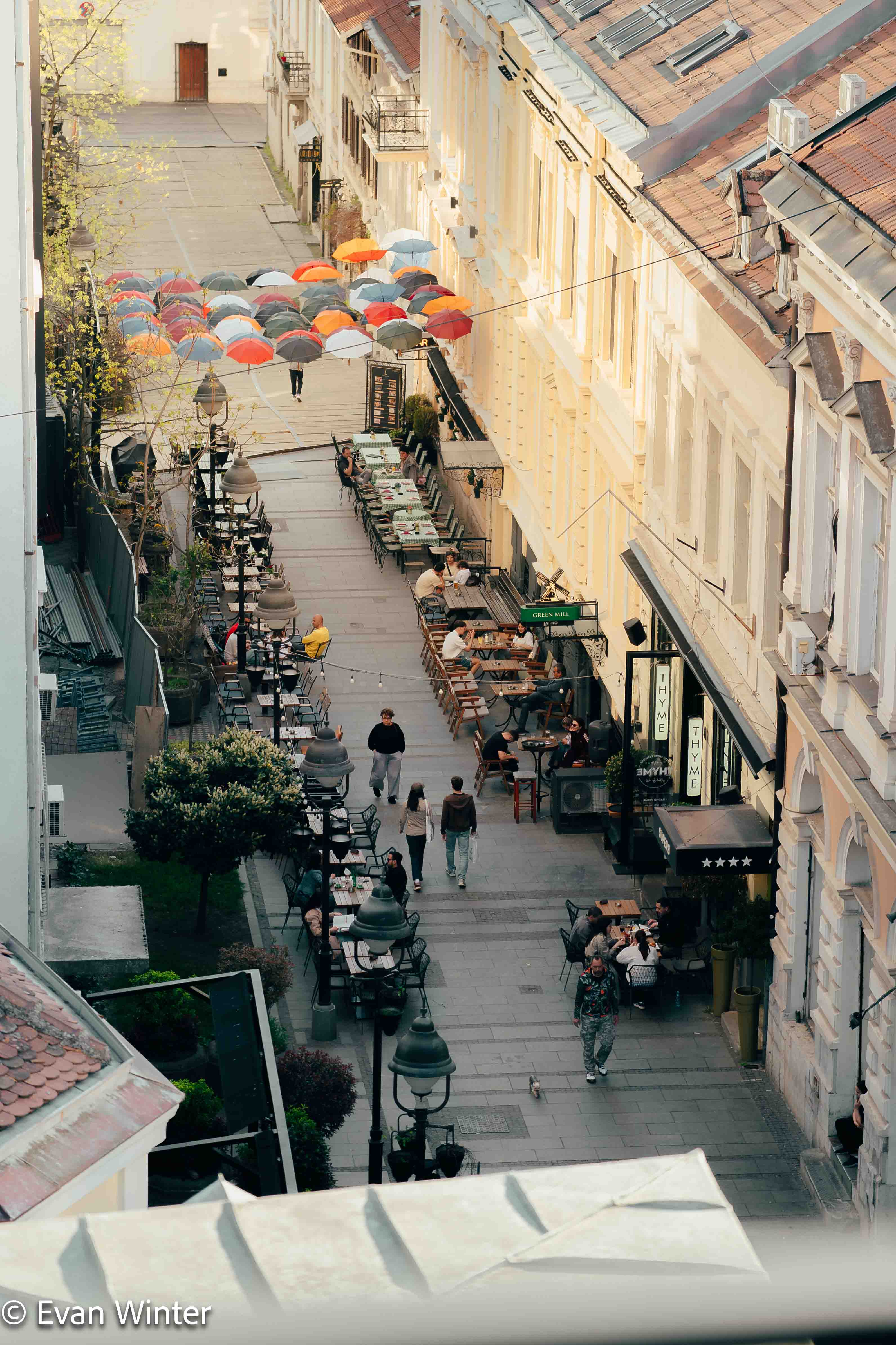 Belgrad Fußweg